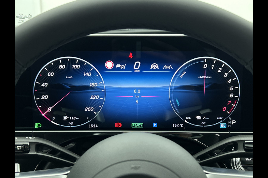 Mercedes-Benz E-Klasse Estate 300 e Sport Edition | Premium pakket | Winter pakket | Nightpakket | Stoelventilatie voor | Trekhaak | Rijassistentiepakket Plus | 20 inch AMG velgen zwart |	MBUX Superscreen | 360°-camera | DIGITAL Light |