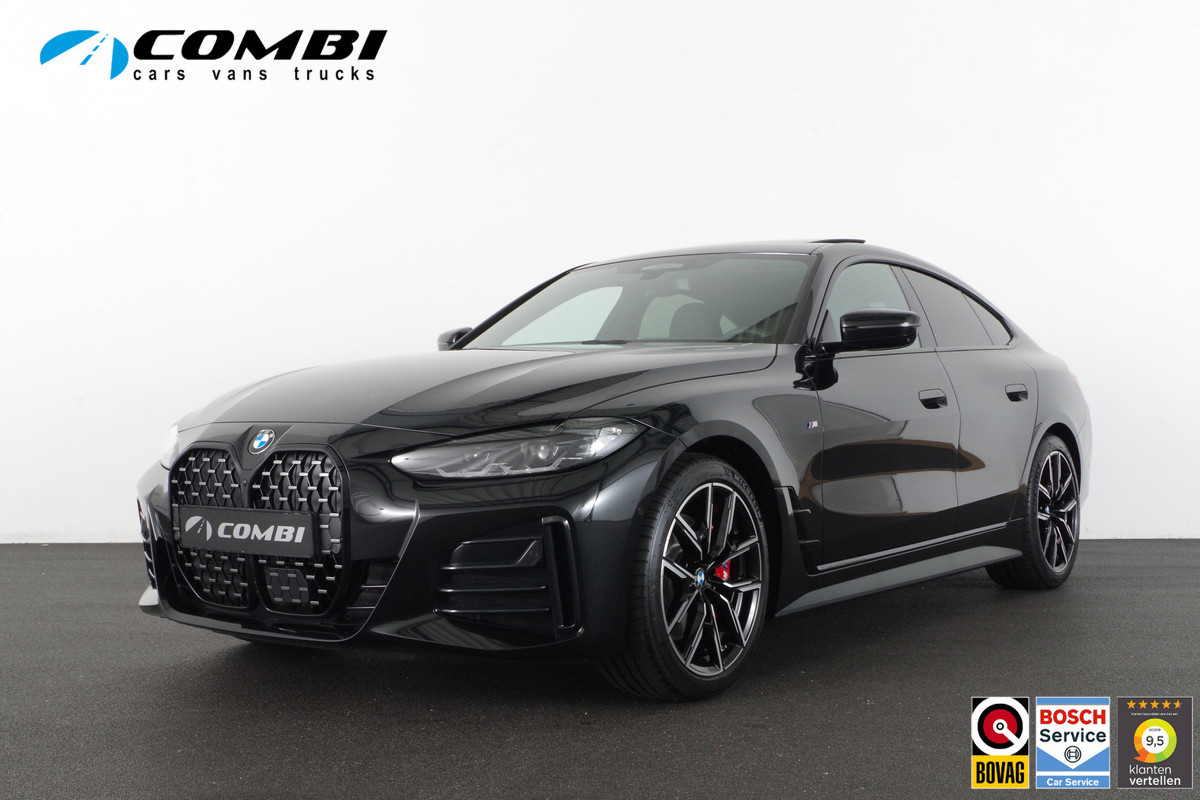 BMW 4 Serie Gran Coupé 4 Serie Gran Coupé 420i > Shadow | H&K | 19inch | Head-up |Schuifdak | Leer... Lease ook mogelijk!