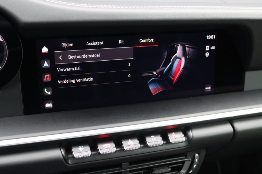 Porsche 911 992 Cabrio 3.8 Turbo S | Keramisch | Vierwielbesturing | Burmester High End | Adaptive Cruise Control | Liftsysteem | Sport Chrono | 18-wegs Memory | PASM | Sportuitlaat |