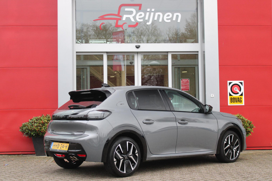 Peugeot 208 1.2 Hybrid 145PK e-DCS6 GT | NAVIGATIE | DRAADLOZE APPLE CARPLAY/ANDROID AUTO | CAMERA VOOR + ACHTER | FULL LED KOPLAMPEN | LICHTMETALEN VELGEN 17" | DODEHOEK DETECTIE | DRAADLOZE TELEFOONLADER | KEYLESS ENTRY/START | DAB+ RADIO | ADAPTIVE CRUISE CONTROL |