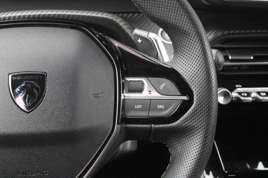 Peugeot 208 1.2 Hybrid 145PK e-DCS6 GT | NAVIGATIE | DRAADLOZE APPLE CARPLAY/ANDROID AUTO | CAMERA VOOR + ACHTER | FULL LED KOPLAMPEN | LICHTMETALEN VELGEN 17" | DODEHOEK DETECTIE | DRAADLOZE TELEFOONLADER | KEYLESS ENTRY/START | DAB+ RADIO | ADAPTIVE CRUISE CONTROL |