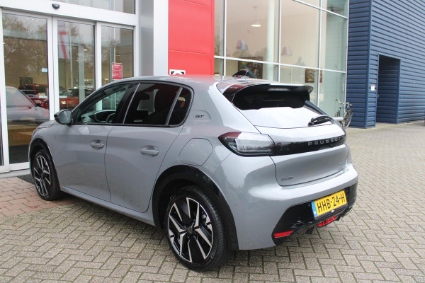Peugeot 208 1.2 Hybrid 145PK e-DCS6 GT | NAVIGATIE | DRAADLOZE APPLE CARPLAY/ANDROID AUTO | CAMERA VOOR + ACHTER | FULL LED KOPLAMPEN | LICHTMETALEN VELGEN 17" | DODEHOEK DETECTIE | DRAADLOZE TELEFOONLADER | KEYLESS ENTRY/START | DAB+ RADIO | ADAPTIVE CRUISE CONTROL |