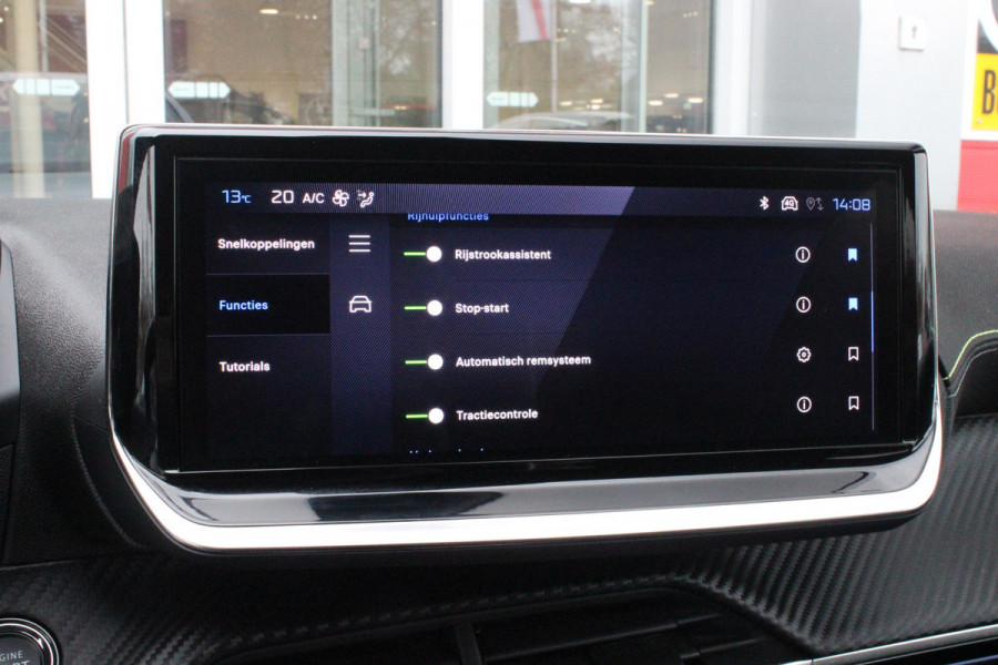 Peugeot 208 1.2 Hybrid 145PK e-DCS6 GT | NAVIGATIE | DRAADLOZE APPLE CARPLAY/ANDROID AUTO | CAMERA VOOR + ACHTER | FULL LED KOPLAMPEN | LICHTMETALEN VELGEN 17" | DODEHOEK DETECTIE | DRAADLOZE TELEFOONLADER | KEYLESS ENTRY/START | DAB+ RADIO | ADAPTIVE CRUISE CONTROL |