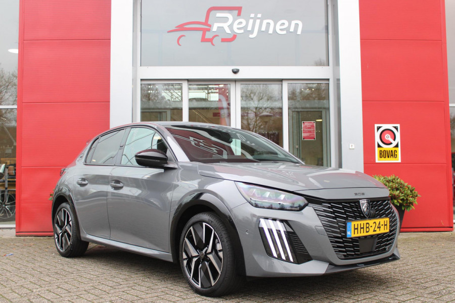 Peugeot 208 1.2 Hybrid 145PK e-DCS6 GT | NAVIGATIE | DRAADLOZE APPLE CARPLAY/ANDROID AUTO | CAMERA VOOR + ACHTER | FULL LED KOPLAMPEN | LICHTMETALEN VELGEN 17" | DODEHOEK DETECTIE | DRAADLOZE TELEFOONLADER | KEYLESS ENTRY/START | DAB+ RADIO | ADAPTIVE CRUISE CONTROL |