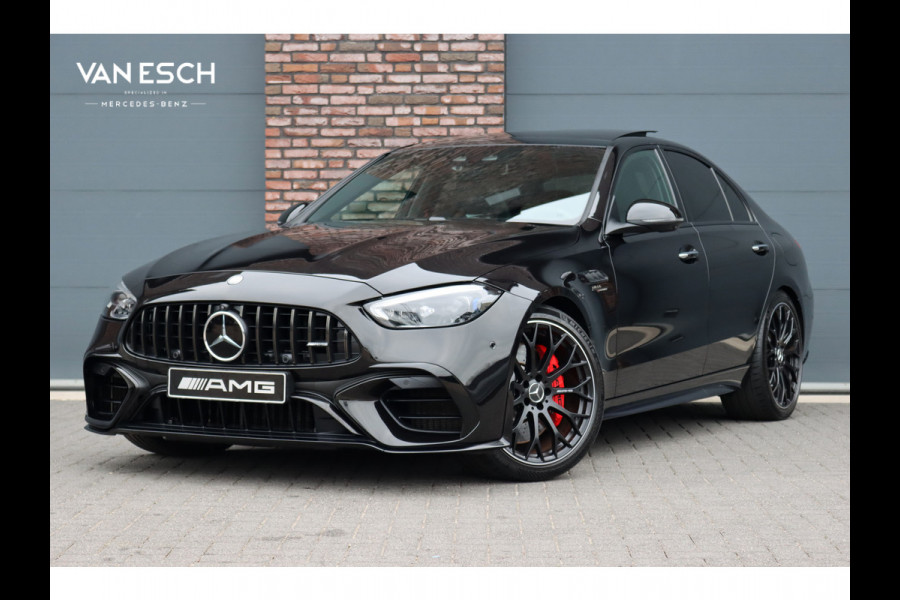 Mercedes-Benz C-Klasse AMG 63 S E Performance | 680 pk | Achterasbesturing | AMG Drivers Package | Distronic+ | Memory | Burmester | AMG Performance Stoelen | AMG-Aero Pakket | HUD | Digital Light |