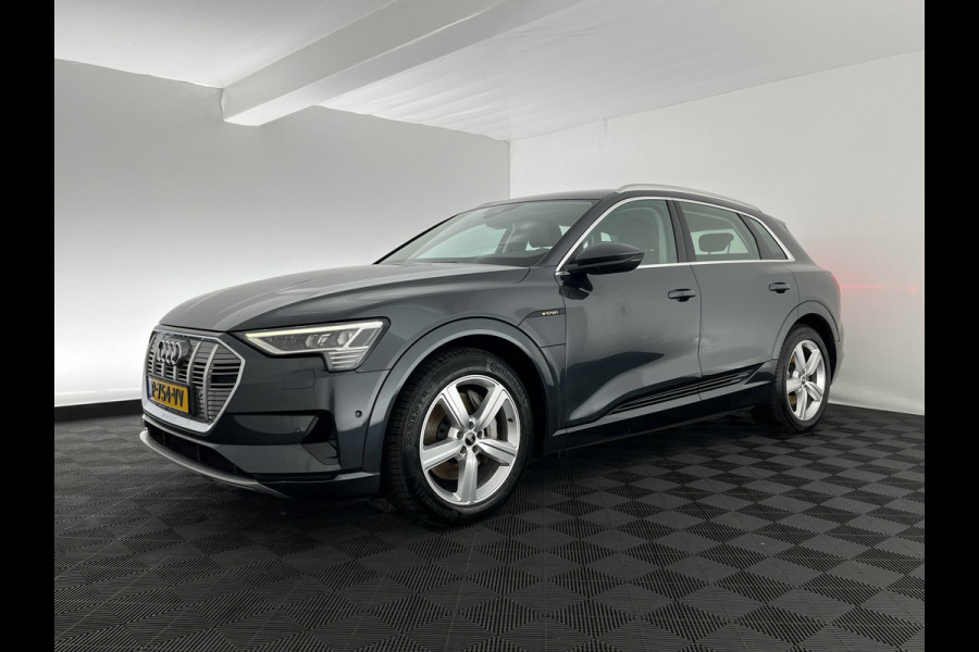 Audi e-tron 55 quattro Advanced edition Plus 95 kWh [3-Fase] {SOH-93%} (INCL-BTW) Aut.*LUXURY-LEATHER | ADAPTIVE-CRUISE | FULL-LED | DIGI-COCKPIT | KEYLESS | MEMORY-PACK | CAMERA | NAVI-FULLMAP | SHIFT-PADDLES | DAB+ | HEATED-COMFORTSEATS | DRIVE-SELECT | 20''AL