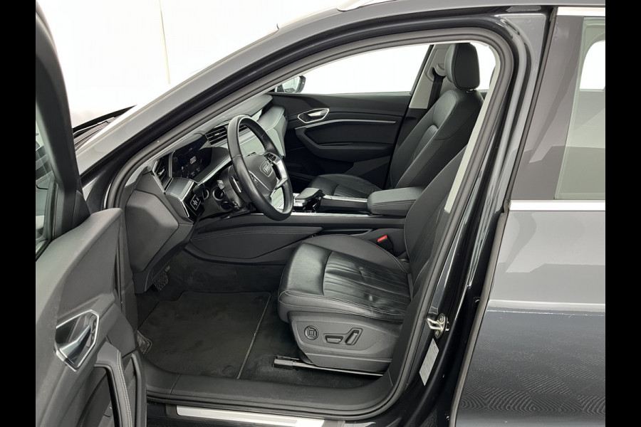 Audi e-tron 55 quattro Advanced edition Plus 95 kWh [3-Fase] {SOH-93%} (INCL-BTW) Aut.*LUXURY-LEATHER | ADAPTIVE-CRUISE | FULL-LED | DIGI-COCKPIT | KEYLESS | MEMORY-PACK | CAMERA | NAVI-FULLMAP | SHIFT-PADDLES | DAB+ | HEATED-COMFORTSEATS | DRIVE-SELECT | 20''AL