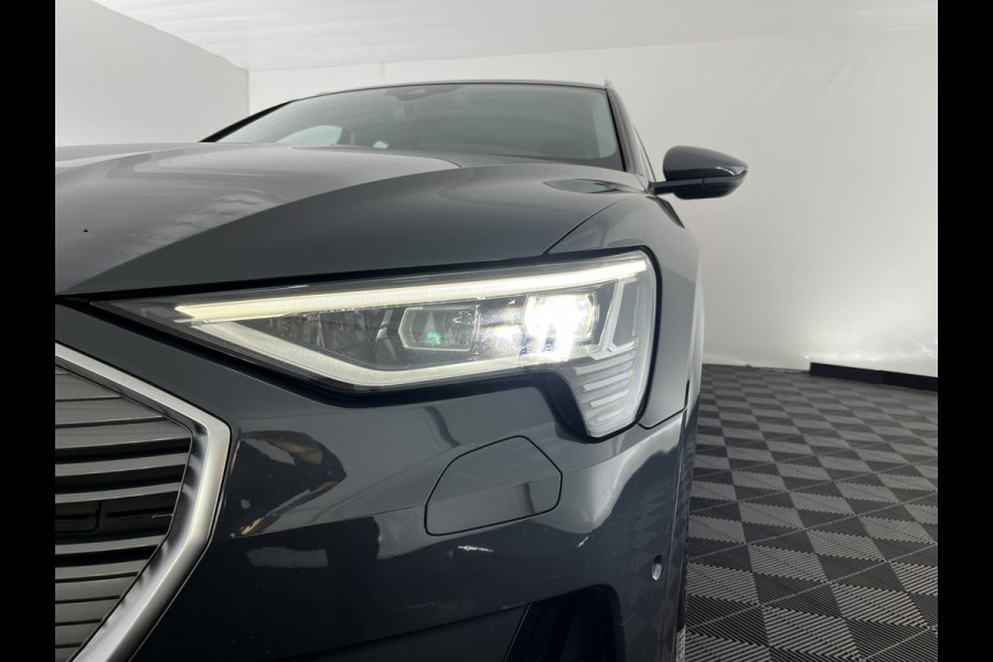 Audi e-tron 55 quattro Advanced edition Plus 95 kWh [3-Fase] {SOH-93%} (INCL-BTW) Aut.*LUXURY-LEATHER | ADAPTIVE-CRUISE | FULL-LED | DIGI-COCKPIT | KEYLESS | MEMORY-PACK | CAMERA | NAVI-FULLMAP | SHIFT-PADDLES | DAB+ | HEATED-COMFORTSEATS | DRIVE-SELECT | 20''AL