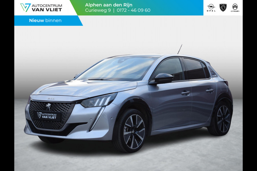 Peugeot e-208 EV GT Pack 50 kWh | adaptieve cruise control | camera + sensoren | navigatie