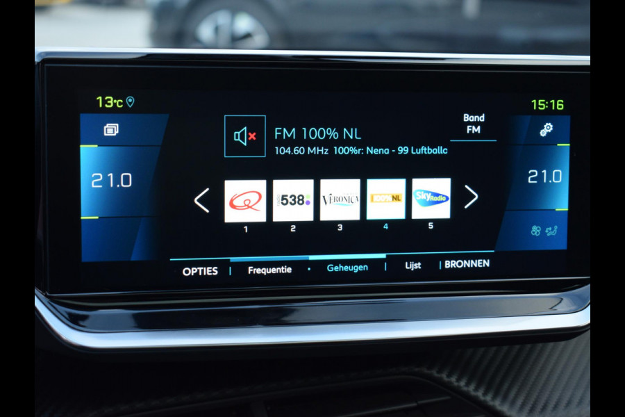 Peugeot e-208 EV GT Pack 50 kWh | adaptieve cruise control | camera + sensoren | navigatie