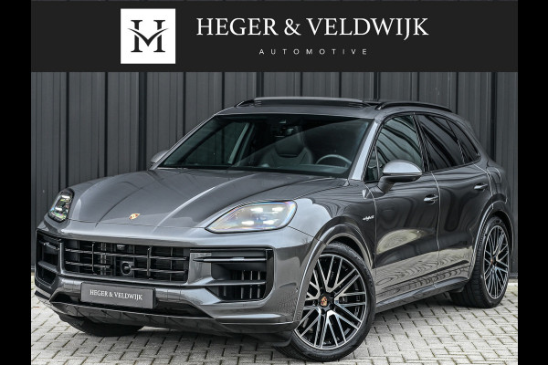Porsche Cayenne 3.0 E-HYBRID · Luchtvering · Trekhaak · Ambiance interieur · Soft close · Bose Sound · Keyless entree · 360 Camera · Adaptieve s