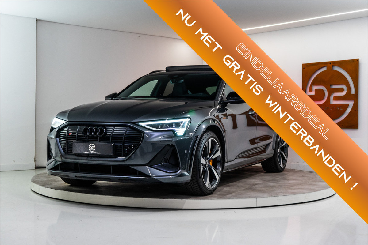 Audi e-tron Sportback S Quattro 95 kWh 504PK | Pano | B&O | RS Stoelen | Sfeer | 12 MND Garantie