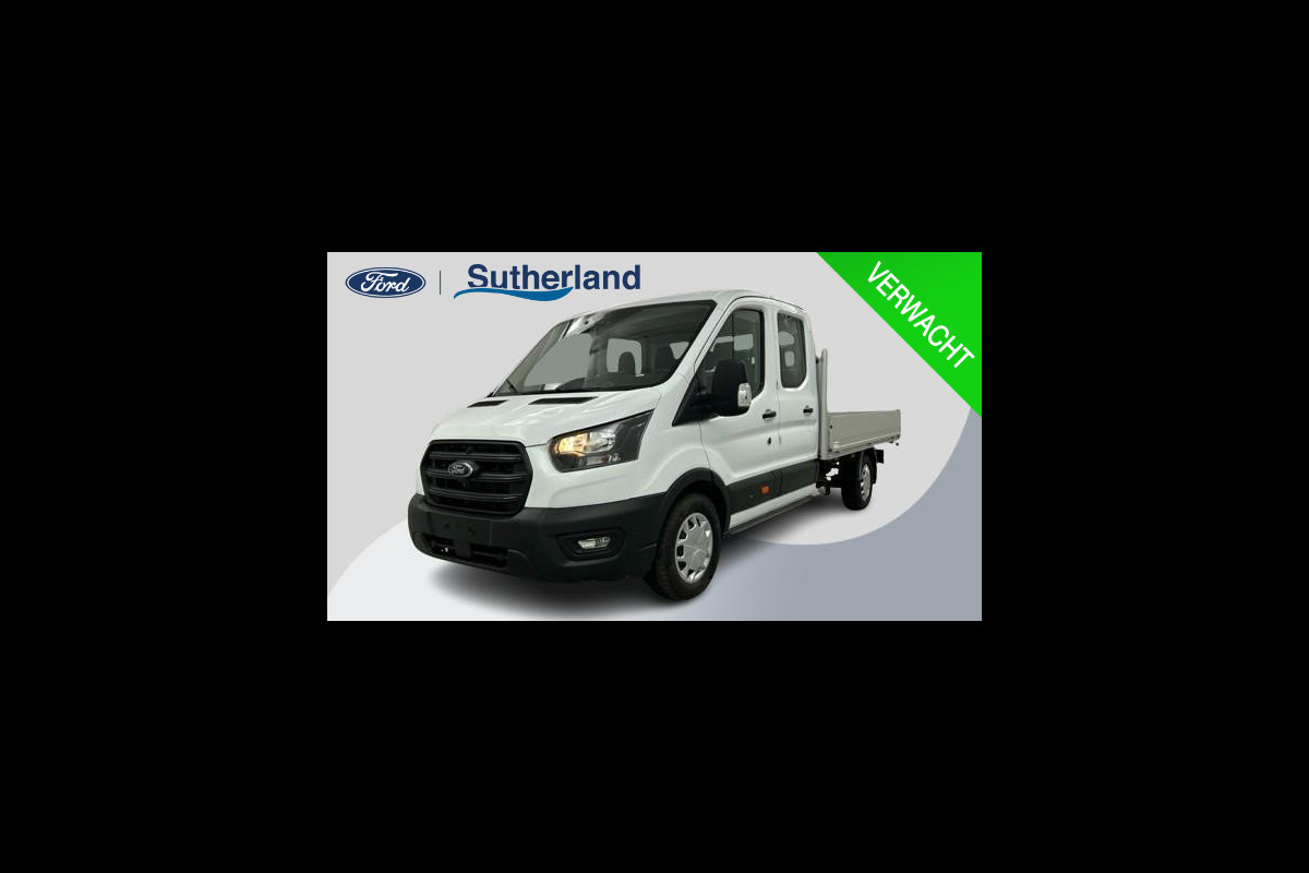 Ford Transit 350 2.0 TDCI L3H1 DC Trend RWD 170pk | 7 Persoons | SYNC 4 | Trekhaak | Draadloos Apple Carplay /Android auto | Stoelverwarming