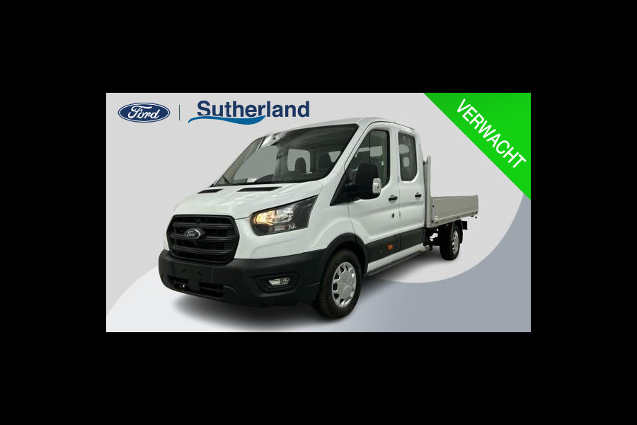 Ford Transit 350 2.0 TDCI L3H1 DC Trend RWD 170pk | 7 Persoons | SYNC 4 | Trekhaak | Draadloos Apple Carplay /Android auto | Stoelverwarming