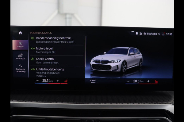 BMW 3-serie 320e M Sport | Panoramadak | Trekhaak | Stoelverwarming | Carplay | Sportstoelen | Leder/Alcantara | Navigatie | Widescreen Display | Sfeerverlichting | Parkeerhulp | PHEV | Plug In