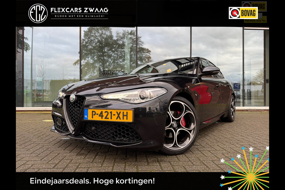 Alfa Romeo Giulia 2.0T Sprint - Automaat - Pano/Schuifdak - Leder - Navi - Afn. Trekhaak -Org.NL