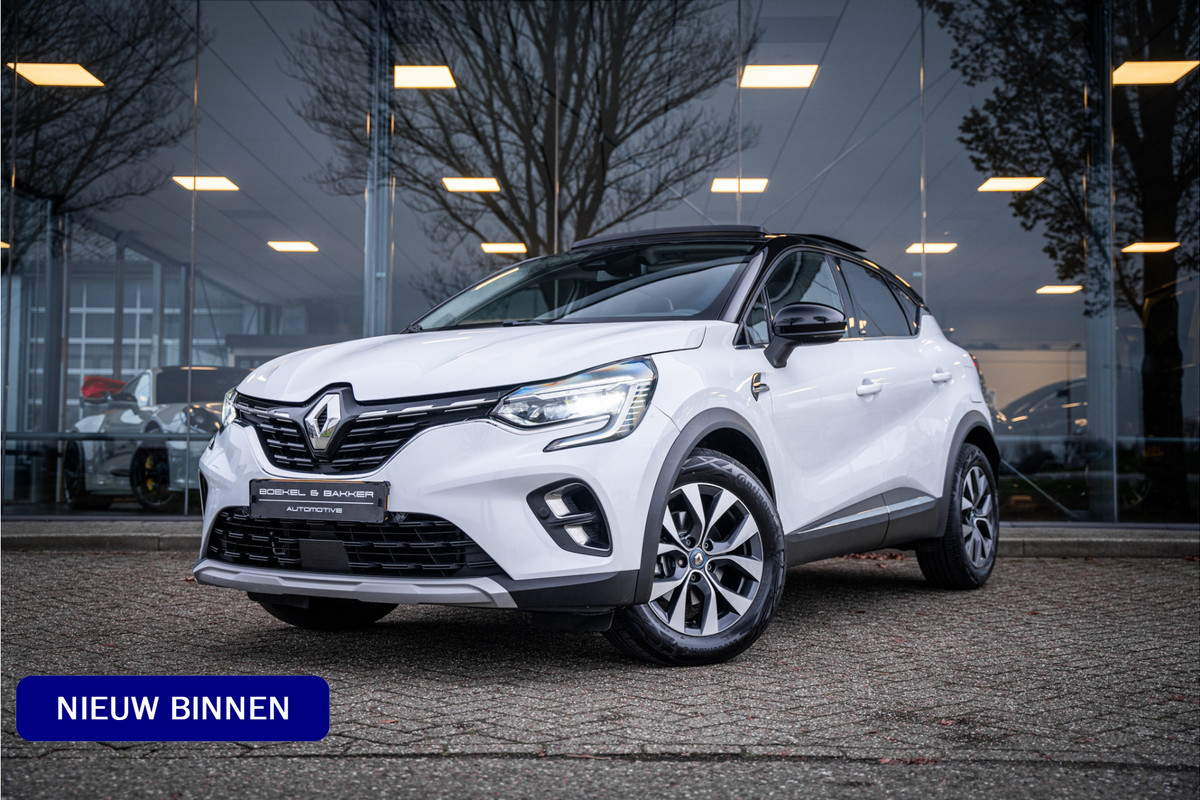 Renault Captur 1.6 E-Tech Plug-in Hybrid 160 Intens ** Panodak ** Camera ** Navigatie Rijbereik tot 56km (WLTP)