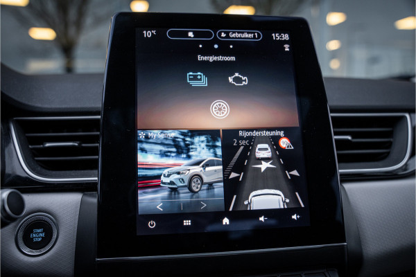 Renault Captur 1.6 E-Tech Plug-in Hybrid 160 Intens ** Panodak ** Camera ** Navigatie Rijbereik tot 56km (WLTP)