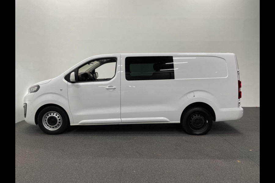 Peugeot Expert Long Dubbele Cabine Asphalt L3 2.0 HDi 120pk Aut-8 Airco Navi Carplay Cruise Control Trekhaak Lang Luxe Dubbele Cabine