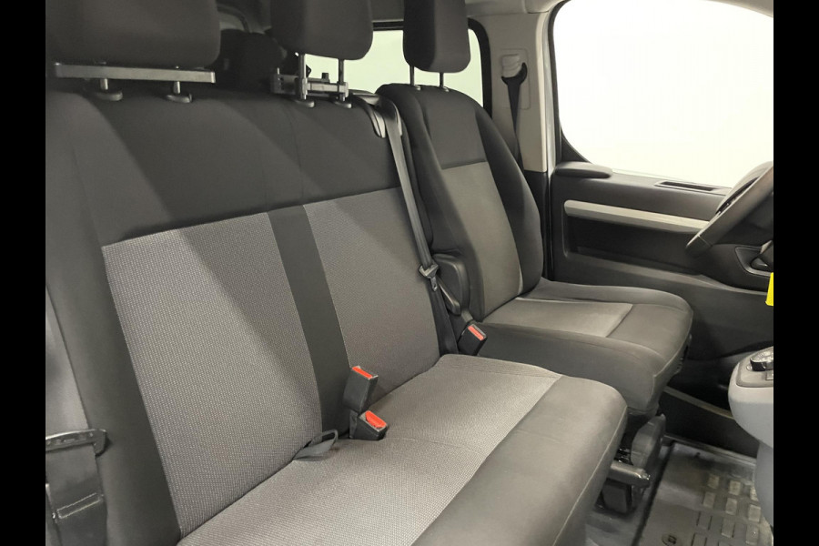 Peugeot Expert Long Dubbele Cabine Asphalt L3 2.0 HDi 120pk Aut-8 Airco Navi Carplay Cruise Control Trekhaak Lang Luxe Dubbele Cabine