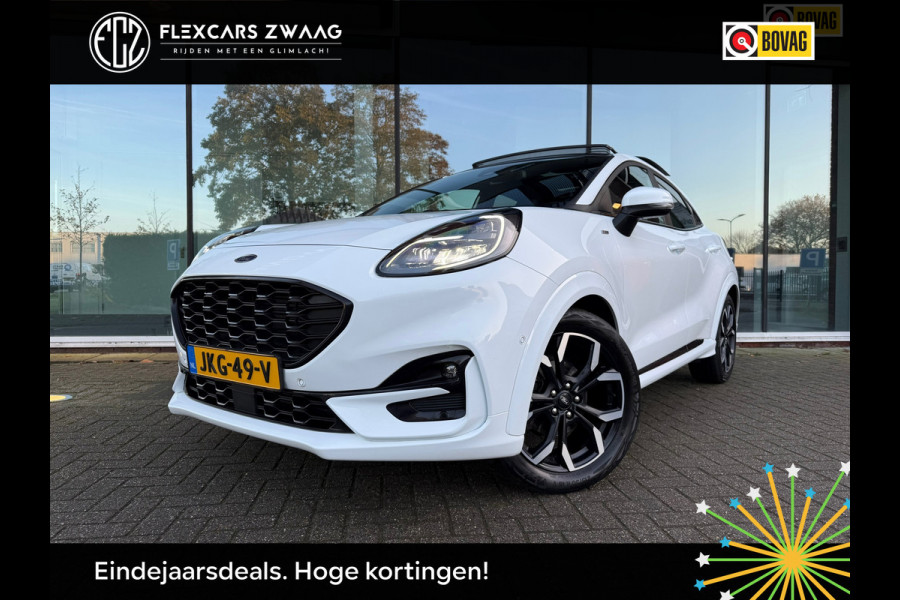 Ford Puma 1.0 EcoBoost 155 Hybrid ST-Line X First Edition - Pano/Schuifdak - Winterpakket - Navi - Half Leder