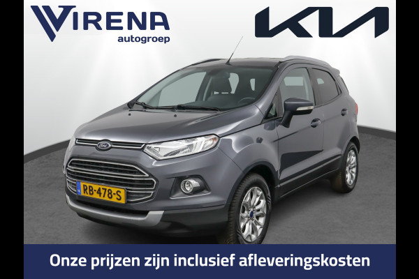 Ford EcoSport 1.0 EcoBoost Titanium Airco -Bluetooth - Navigatie - Lichtmetalen velgen 16 inch - 12 Maanden BOVAG Garantie