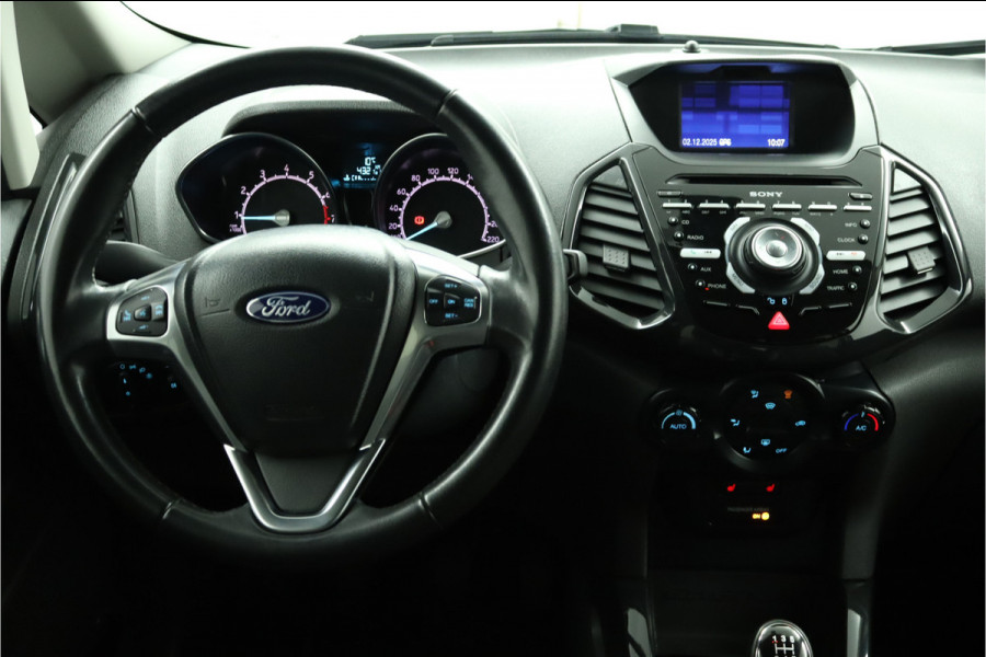 Ford EcoSport 1.0 EcoBoost Titanium Airco -Bluetooth - Navigatie - Lichtmetalen velgen 16 inch - 12 Maanden BOVAG Garantie