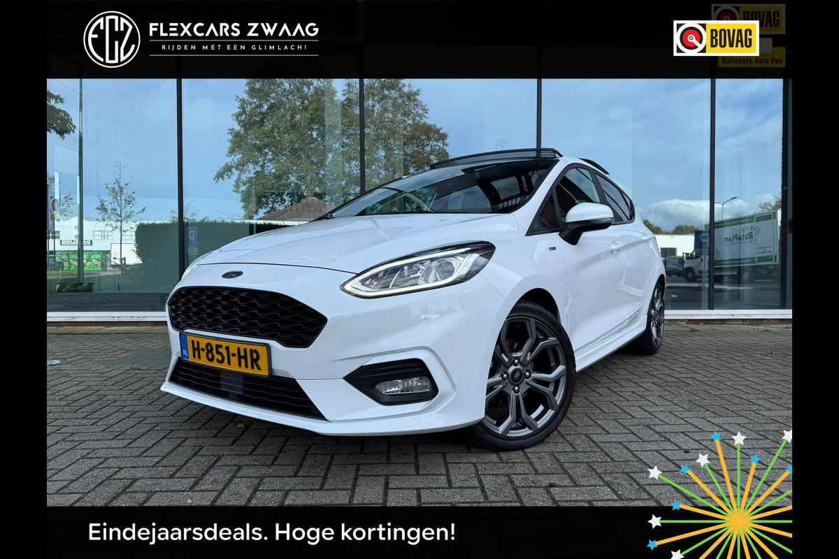 Ford Fiesta 1.0 EcoBoost ST-Line - Pano/schuifdak - Navi - Winterpakket - Org.NL