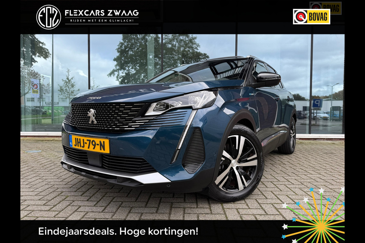 Peugeot 3008 1.6 HYbrid 225 GT - Automaat - Pano/schuifdak - Navi - Camera