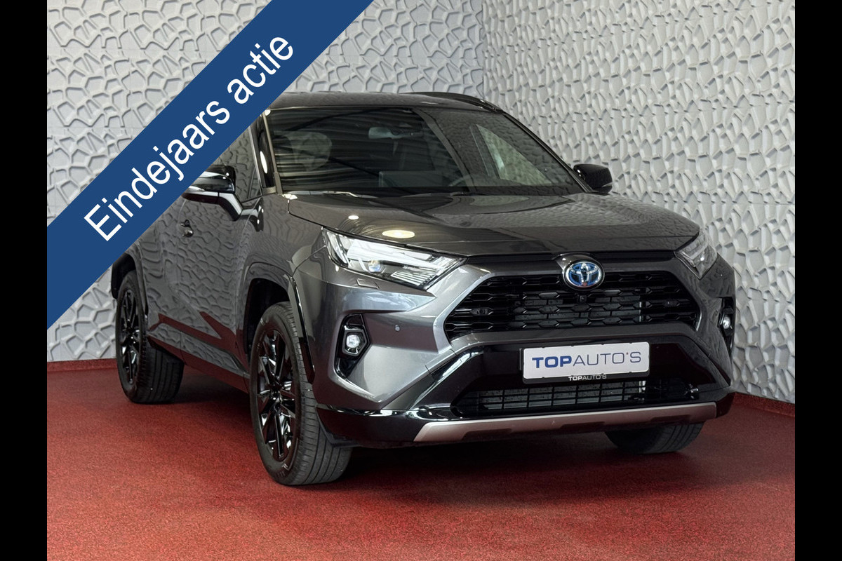 Toyota RAV4 2.5 Hybrid STYLE BI-TONE LED LEER 360 CAMERA ELEK.KLEP NAVI 360.CAMERA JBL ZWARTE HEMEL ADAP.CRUISE ELEK.STOEL/STUUR STOELVERW. ✅2025✅