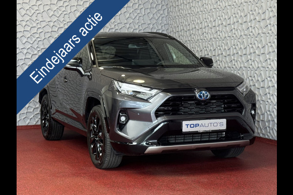 Toyota RAV4 2.5 Hybrid STYLE BI-TONE LED LEER 360 CAMERA ELEK.KLEP NAVI 360.CAMERA JBL ZWARTE HEMEL ADAP.CRUISE ELEK.STOEL/STUUR STOELVERW. ✅2025✅
