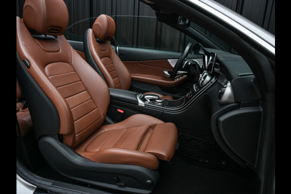 Mercedes-Benz C-Klasse Cabrio 200 Advantage Pack · AMG Line · Sportstoelen · Stoelverwarming · Nekverwarming · Camera · Trekhaak