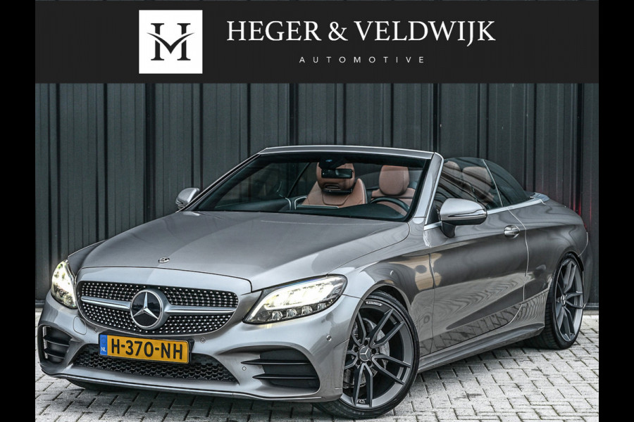 Mercedes-Benz C-Klasse Cabrio 200 Advantage Pack · AMG Line · Sportstoelen · Stoelverwarming · Nekverwarming · Camera · Trekhaak