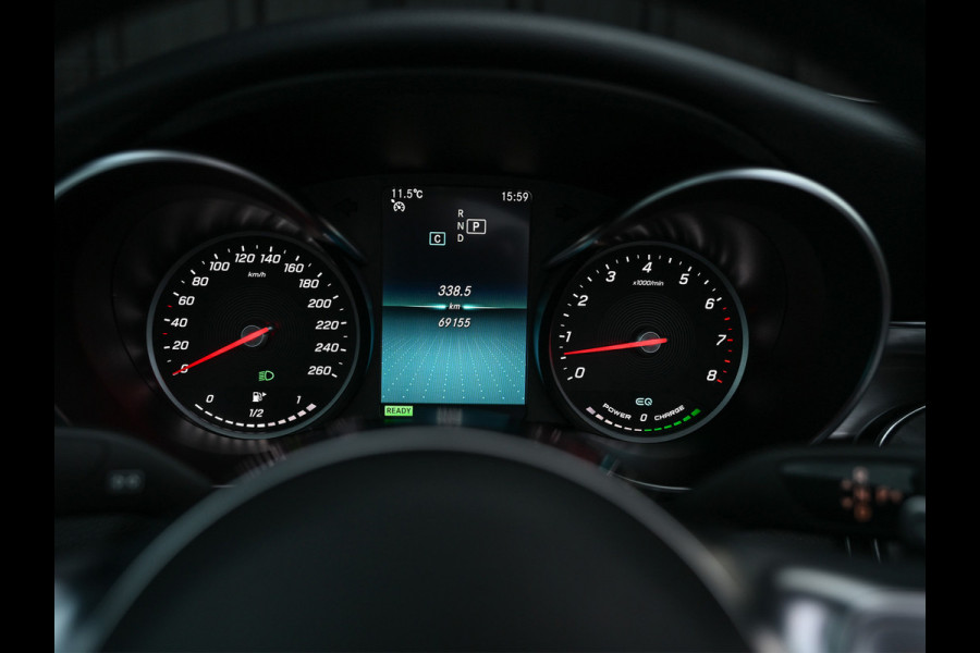 Mercedes-Benz C-Klasse Cabrio 200 Advantage Pack · AMG Line · Sportstoelen · Stoelverwarming · Nekverwarming · Camera · Trekhaak