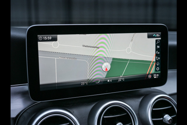 Mercedes-Benz C-Klasse Cabrio 200 Advantage Pack · AMG Line · Sportstoelen · Stoelverwarming · Nekverwarming · Camera · Trekhaak