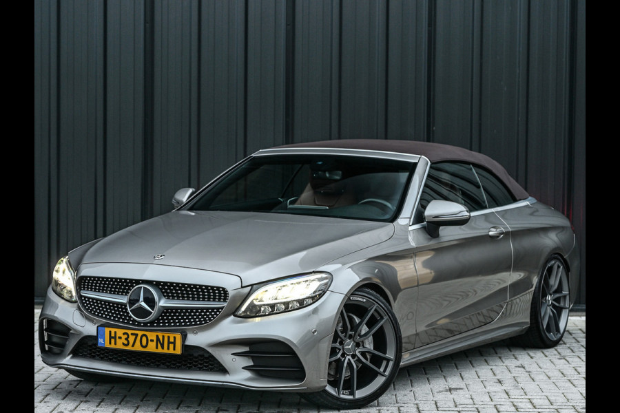 Mercedes-Benz C-Klasse Cabrio 200 Advantage Pack · AMG Line · Sportstoelen · Stoelverwarming · Nekverwarming · Camera · Trekhaak