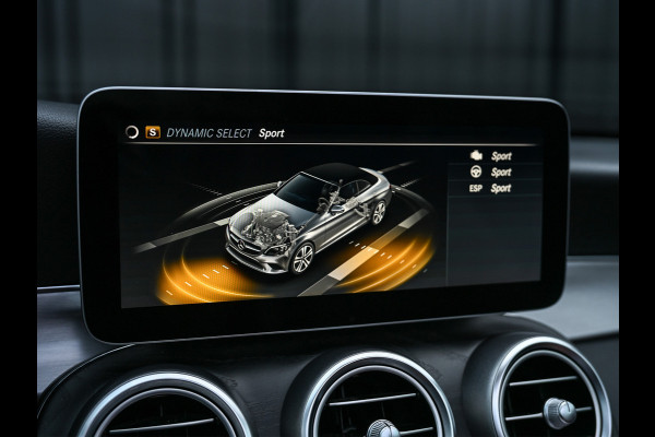 Mercedes-Benz C-Klasse Cabrio 200 Advantage Pack · AMG Line · Sportstoelen · Stoelverwarming · Nekverwarming · Camera · Trekhaak
