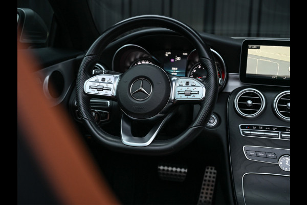 Mercedes-Benz C-Klasse Cabrio 200 Advantage Pack · AMG Line · Sportstoelen · Stoelverwarming · Nekverwarming · Camera · Trekhaak