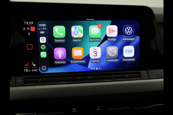 Volkswagen Golf 1.0 eTSI DSG + VIRTUAL COCKPIT | SFEERVERLICHTING | STUURVERW. / STOELVERW. | CAMERA | ADAPTIVE CRUISE CONTROL