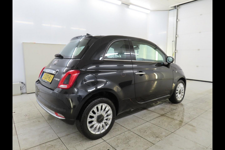 Fiat 500 1.0 Hybrid Star Panoramadak Airco Navi Carplay Design Leder Cruise Control LM Velgen Virtual Cockpit