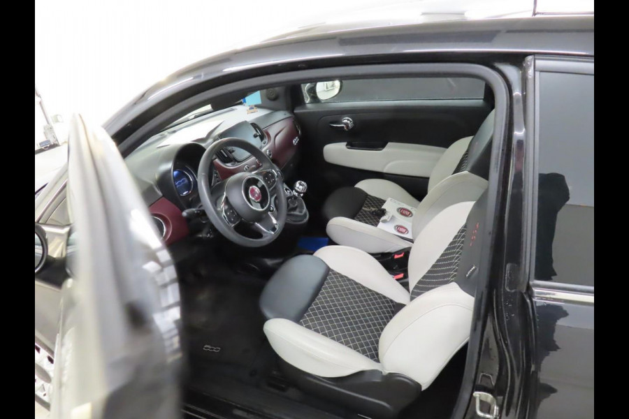 Fiat 500 1.0 Hybrid Star Panoramadak Airco Navi Carplay Design Leder Cruise Control LM Velgen Virtual Cockpit