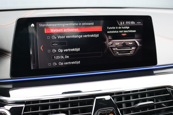 BMW 5 Serie M550d xDrive High Executive | Schuifdak | Bowers&Wilkins | ACC | Trekhaak | Entertainment Achter | Parfumering | Stoelventilatie | HUD | Massage | Standverwarming | Zonnerollo's | Display Key | Aerodynamicapakket |