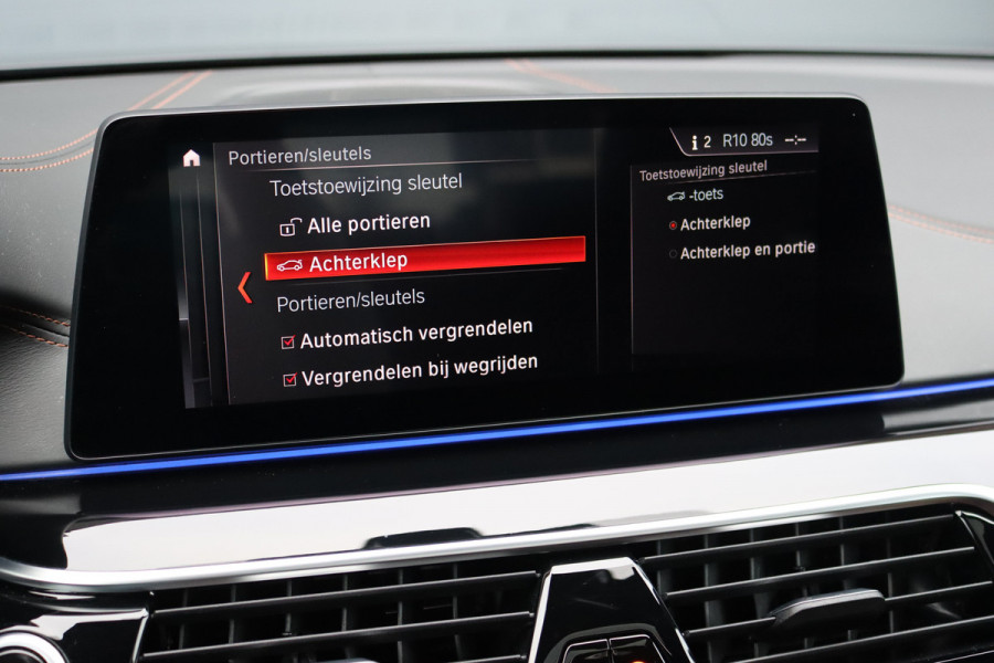 BMW 5 Serie M550d xDrive High Executive | Schuifdak | Bowers&Wilkins | ACC | Trekhaak | Entertainment Achter | Parfumering | Stoelventilatie | HUD | Massage | Standverwarming | Zonnerollo's | Display Key | Aerodynamicapakket |