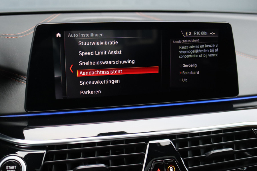 BMW 5 Serie M550d xDrive High Executive | Schuifdak | Bowers&Wilkins | ACC | Trekhaak | Entertainment Achter | Parfumering | Stoelventilatie | HUD | Massage | Standverwarming | Zonnerollo's | Display Key | Aerodynamicapakket |