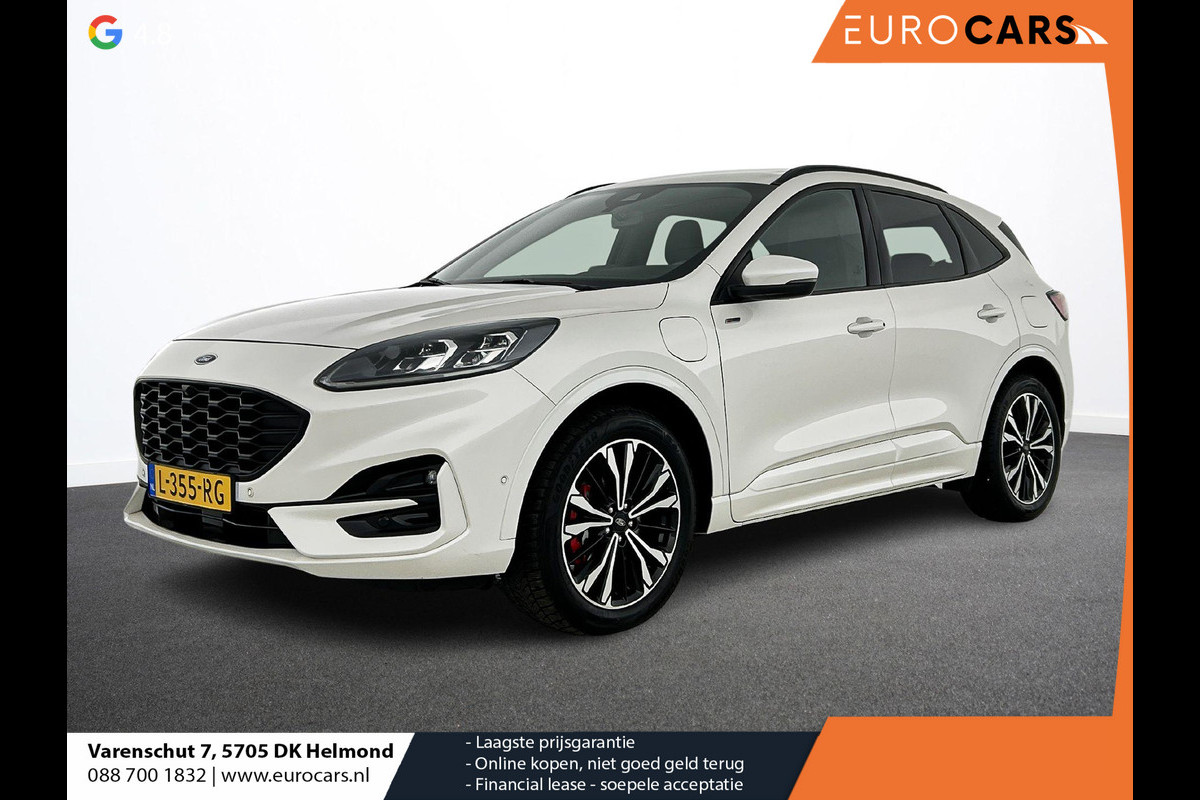 Ford Kuga 2.5 PHEV 225 PK Aut. ST-Line X Adaptive Cruise Control 19" LM Velgen PDC VA + Camera Design Pack Driver Assistance Pack Winter Pack Premium White Metallic Trekhaak
