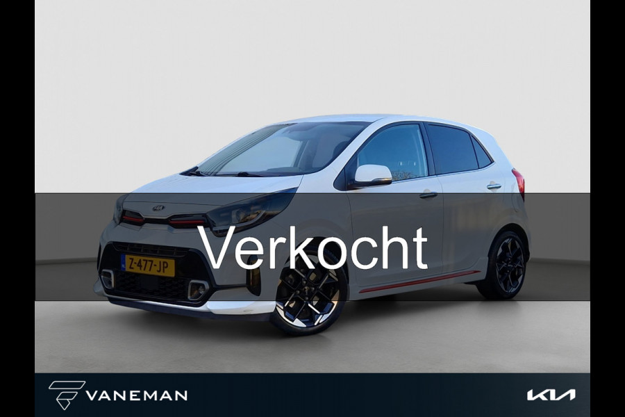 Kia Picanto 1.0 DPi GT-Line NAVI - STOEL+STUURVERWARMING - 17 INCH LMV