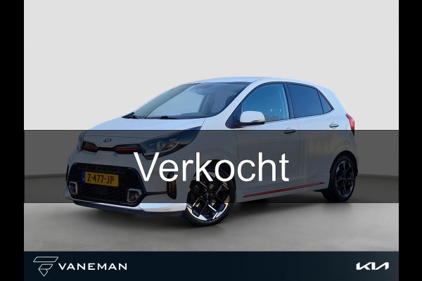 Kia Picanto 1.0 DPi GT-Line NAVI - STOEL+STUURVERWARMING - 17 INCH LMV