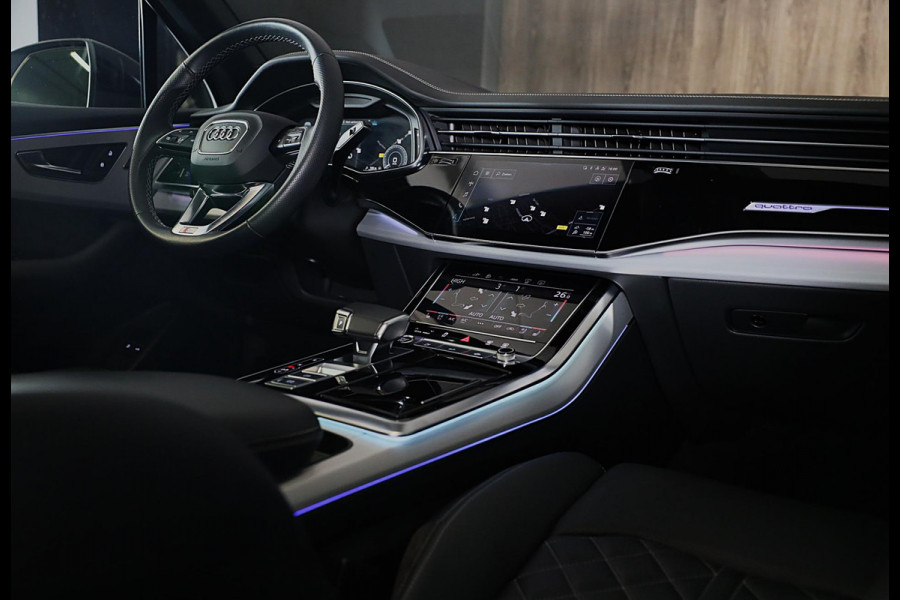 Audi Q7 55 TFSI e Quattro SQ7 Look / Head Up / RS Zetels / Leder / Memory / Acc / F1 / Lane Assist / Massage / Open Pano / 23 Inch