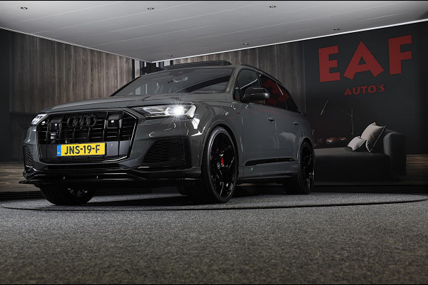 Audi Q7 55 TFSI e Quattro SQ7 Look / Head Up / RS Zetels / Leder / Memory / Acc / F1 / Lane Assist / Massage / Open Pano / 23 Inch