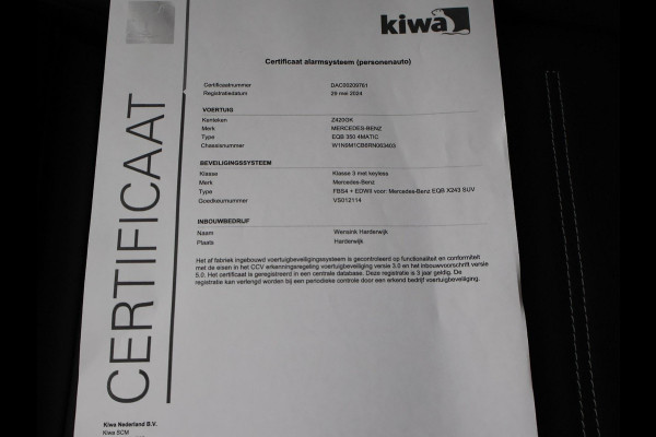 Mercedes-Benz EQB 350 4MATIC 292 PK 7-PERS. AMG LINE 67 kWh + LEDER | 360 CAMERA | PANORAMA | SFEERVERLICHTING